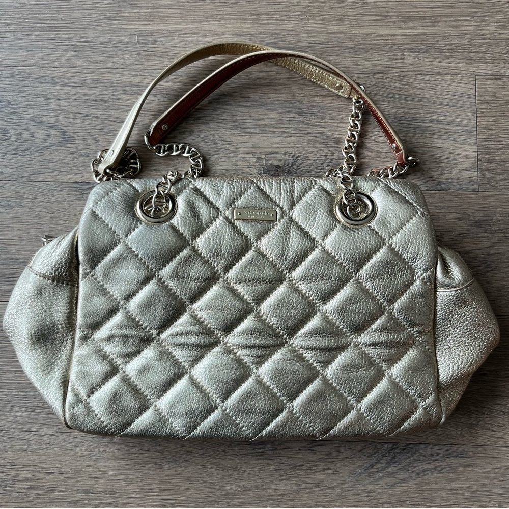 Kate Spade Metallic Gold Bag